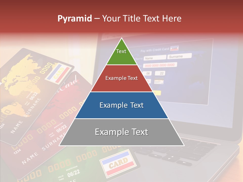 Financial Computer Commercial PowerPoint Template