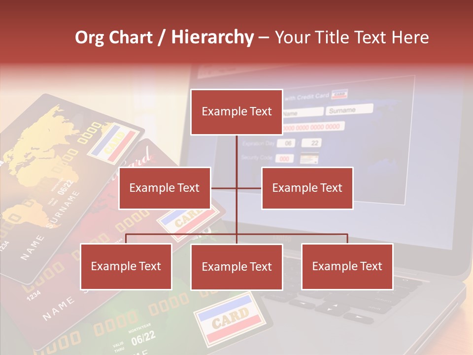 Financial Computer Commercial PowerPoint Template
