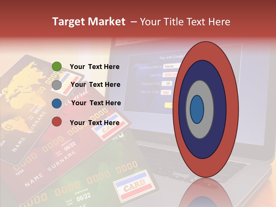 Financial Computer Commercial PowerPoint Template