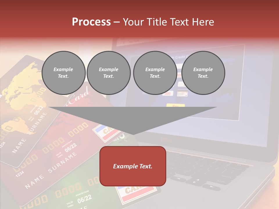 Financial Computer Commercial PowerPoint Template