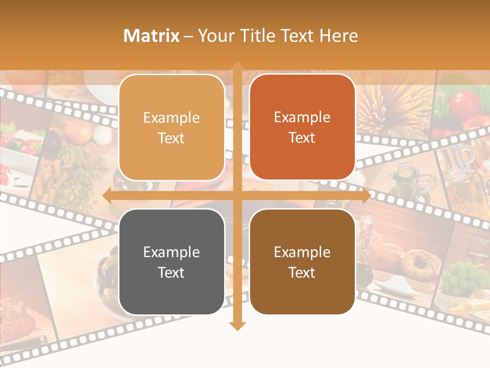 Italian Cooking Macro PowerPoint Template