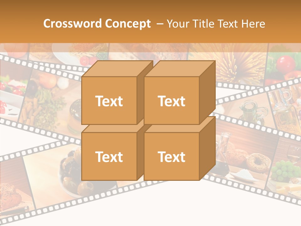 Italian Cooking Macro PowerPoint Template