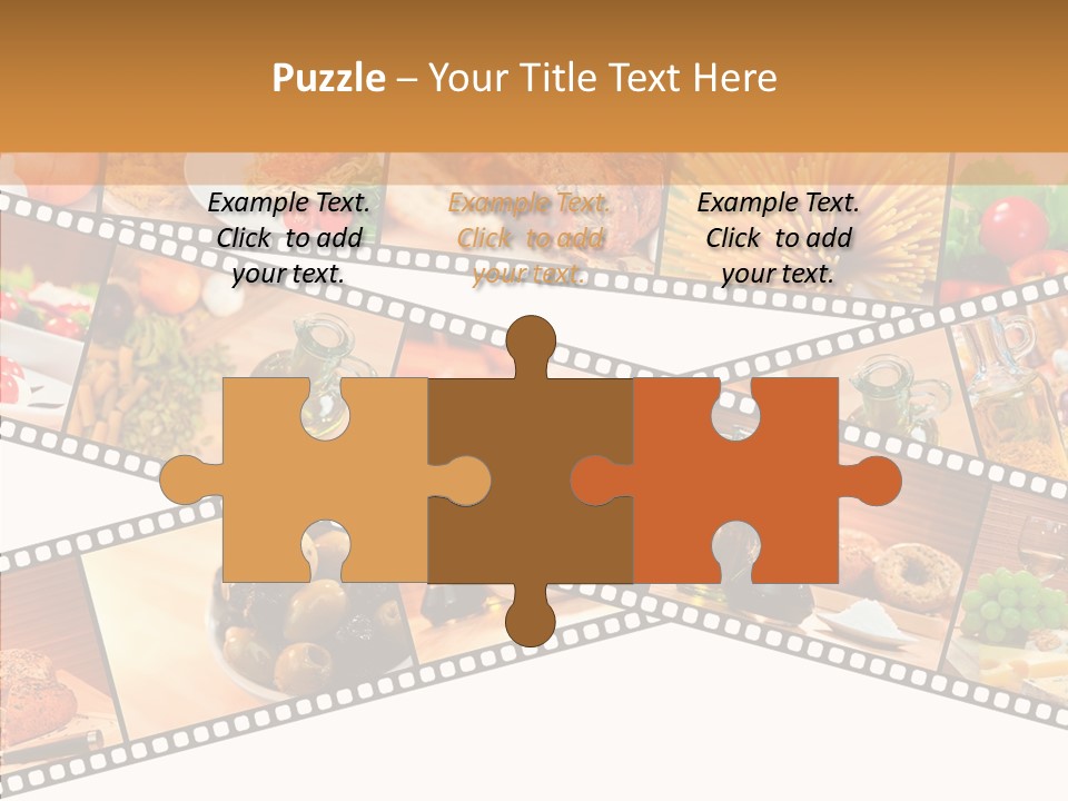 Italian Cooking Macro PowerPoint Template