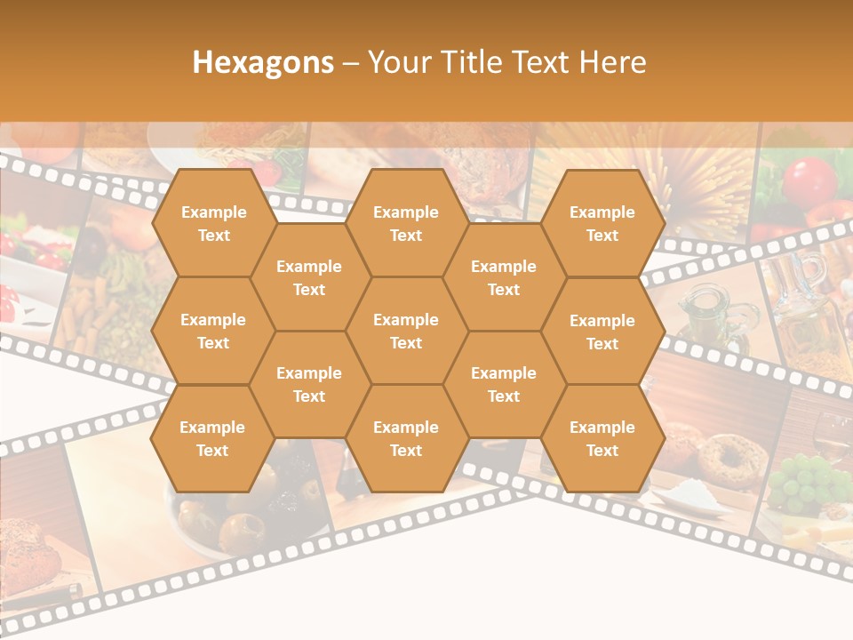 Italian Cooking Macro PowerPoint Template