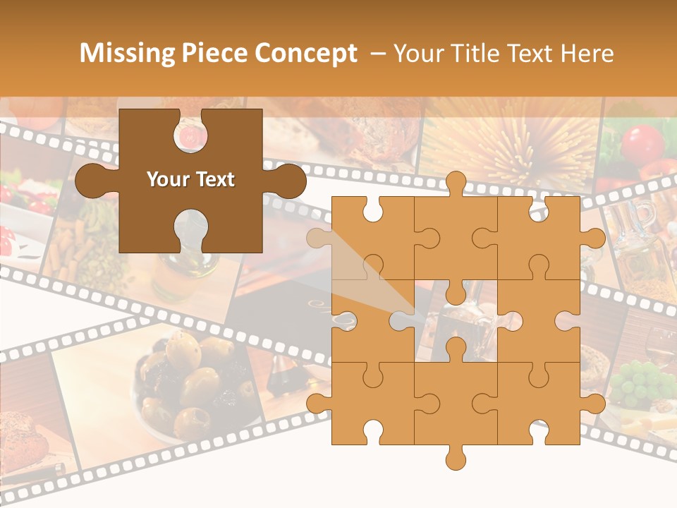 Italian Cooking Macro PowerPoint Template