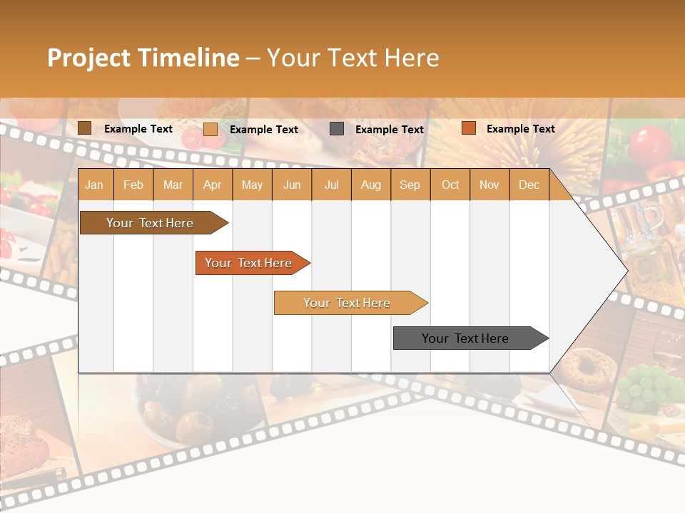 Italian Cooking Macro PowerPoint Template