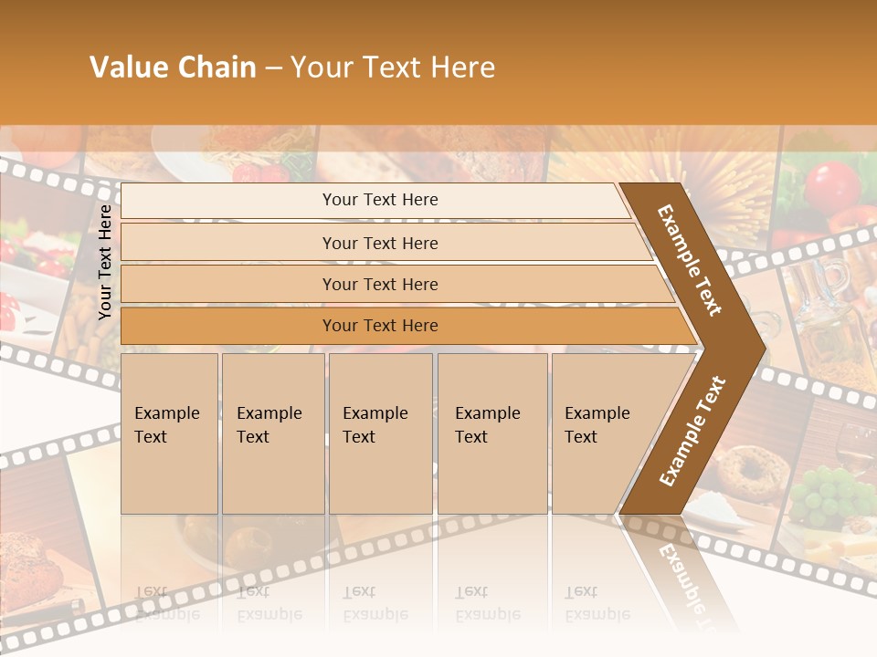 Italian Cooking Macro PowerPoint Template