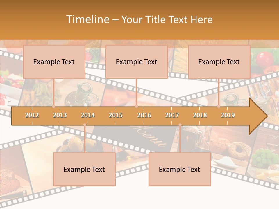 Italian Cooking Macro PowerPoint Template
