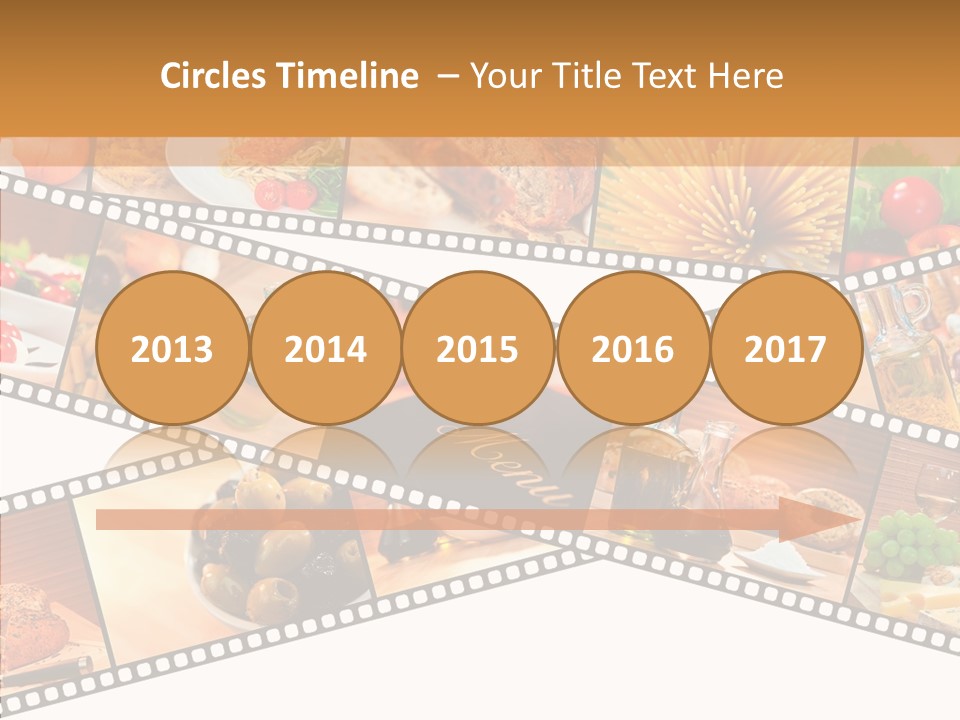 Italian Cooking Macro PowerPoint Template