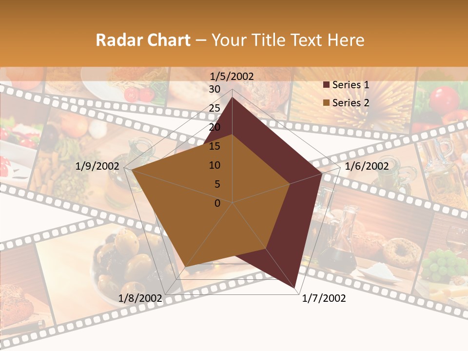 Italian Cooking Macro PowerPoint Template
