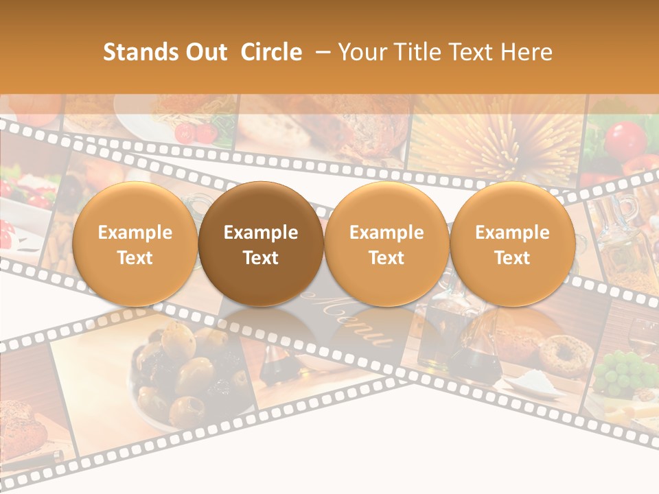 Italian Cooking Macro PowerPoint Template