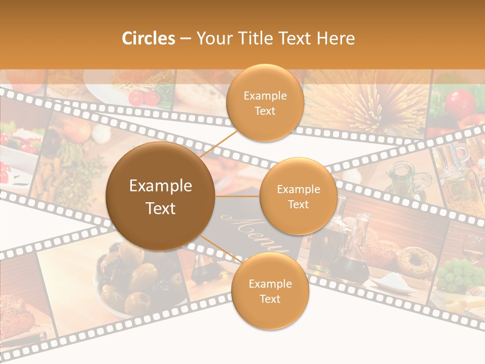 Italian Cooking Macro PowerPoint Template