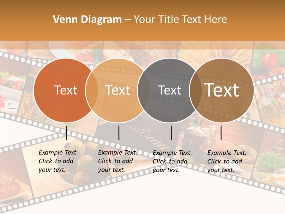 Italian Cooking Macro PowerPoint Template