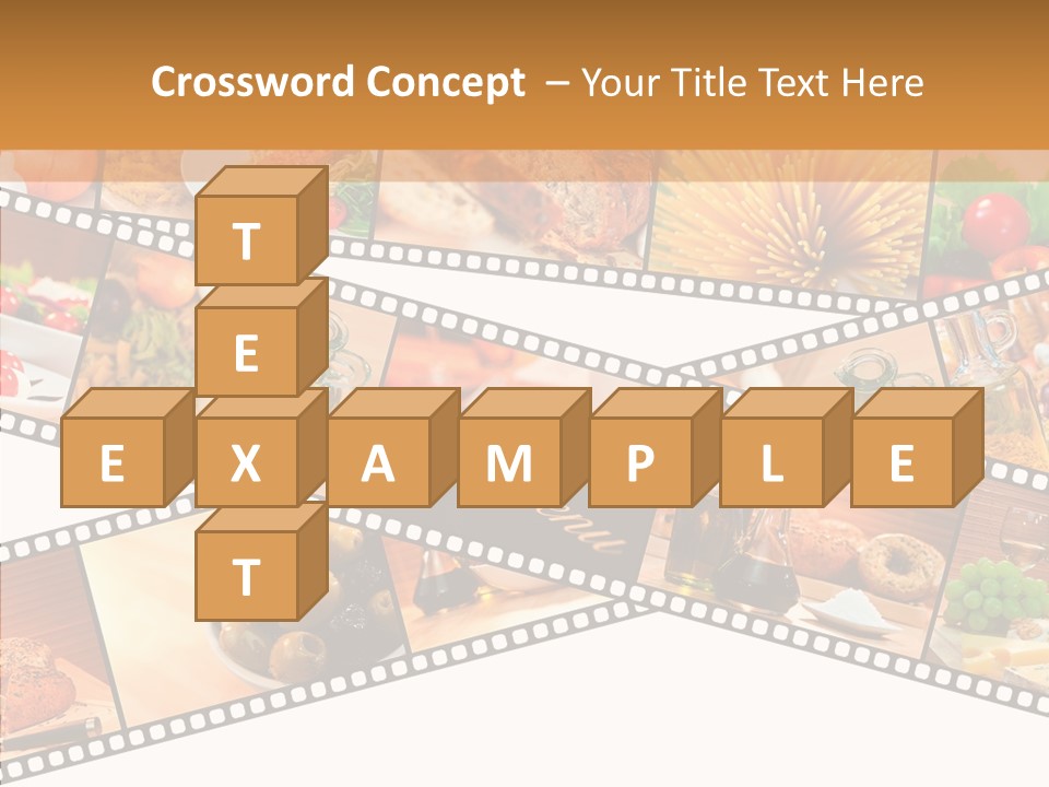 Italian Cooking Macro PowerPoint Template