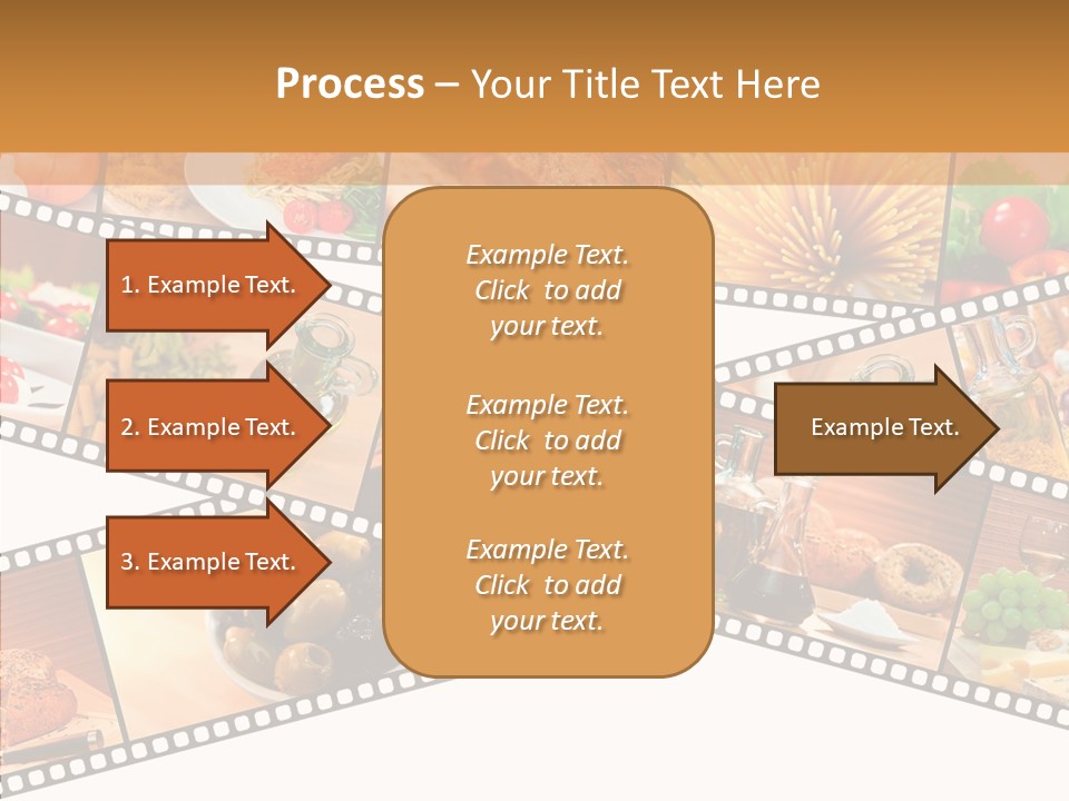 Italian Cooking Macro PowerPoint Template