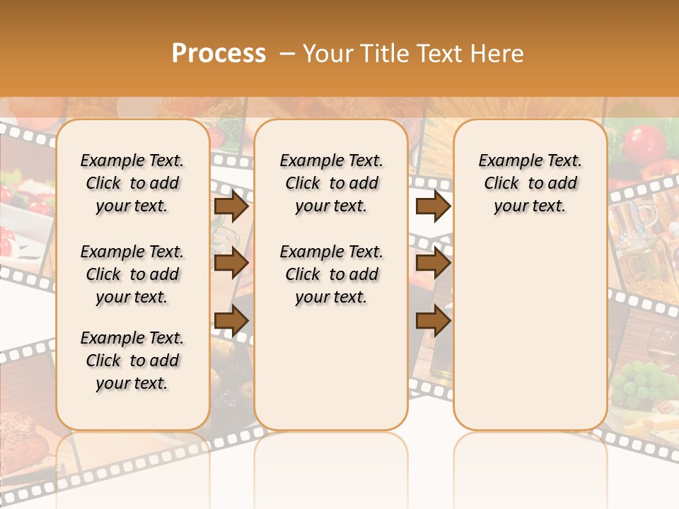 Italian Cooking Macro PowerPoint Template