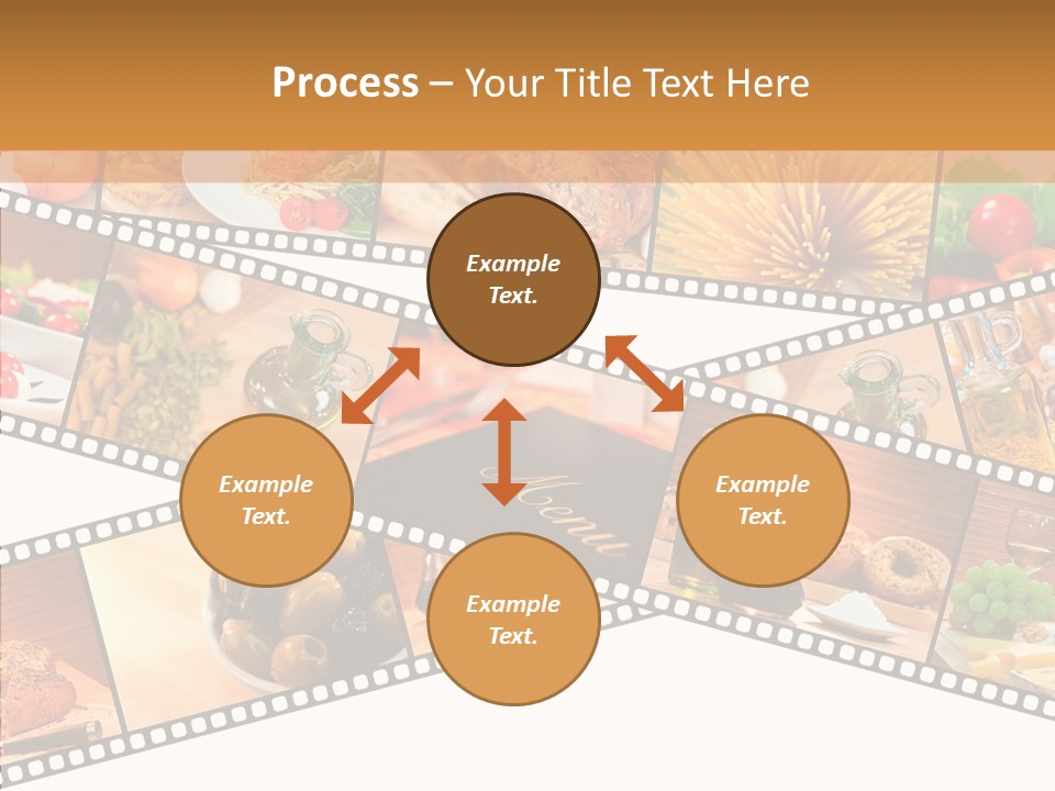 Italian Cooking Macro PowerPoint Template