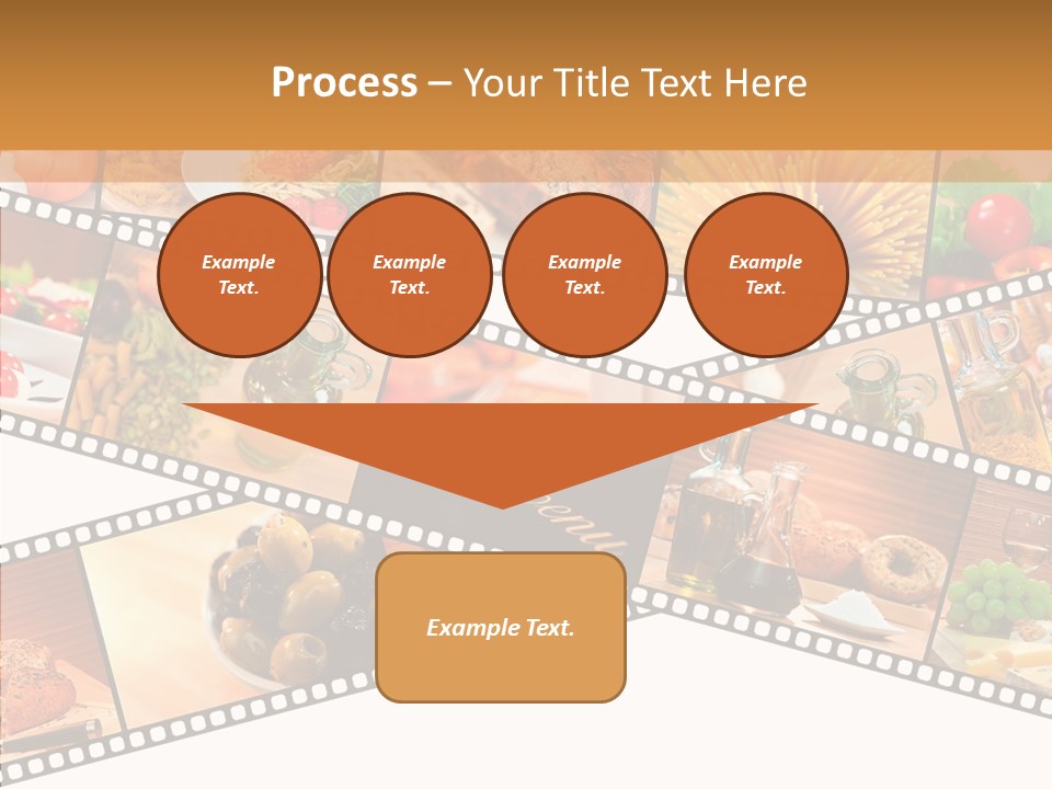 Italian Cooking Macro PowerPoint Template