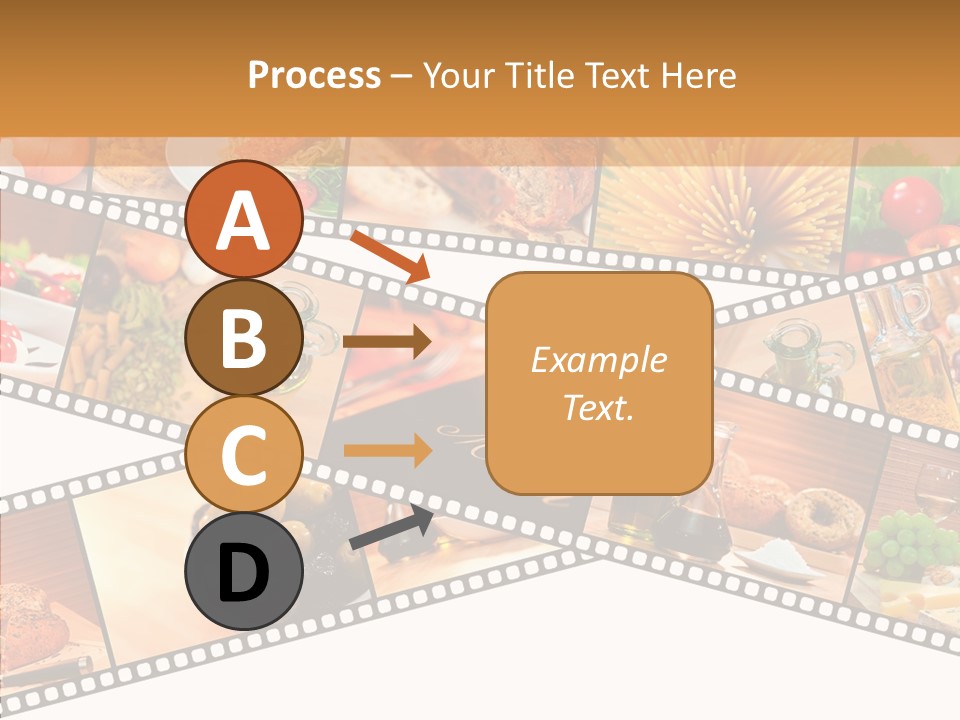 Italian Cooking Macro PowerPoint Template