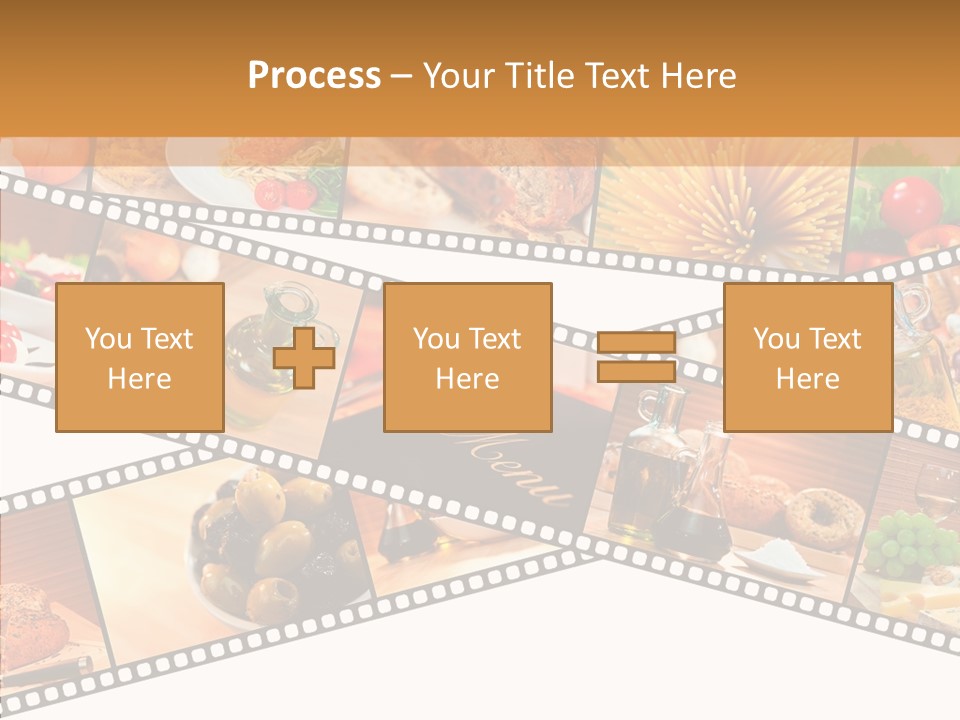 Italian Cooking Macro PowerPoint Template