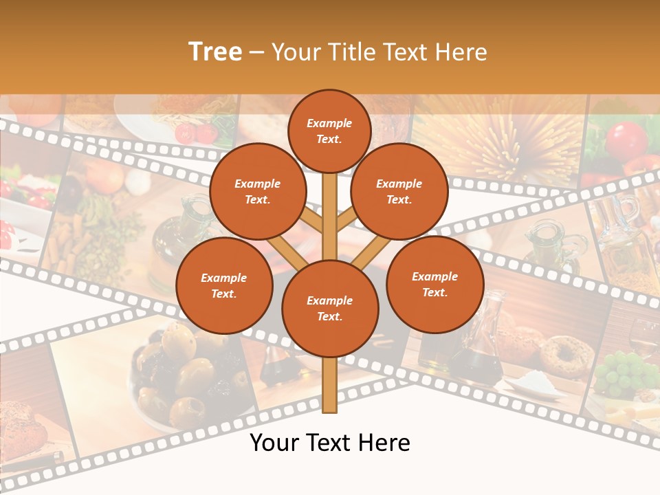 Italian Cooking Macro PowerPoint Template