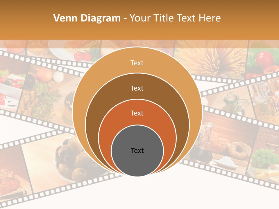 Italian Cooking Macro PowerPoint Template