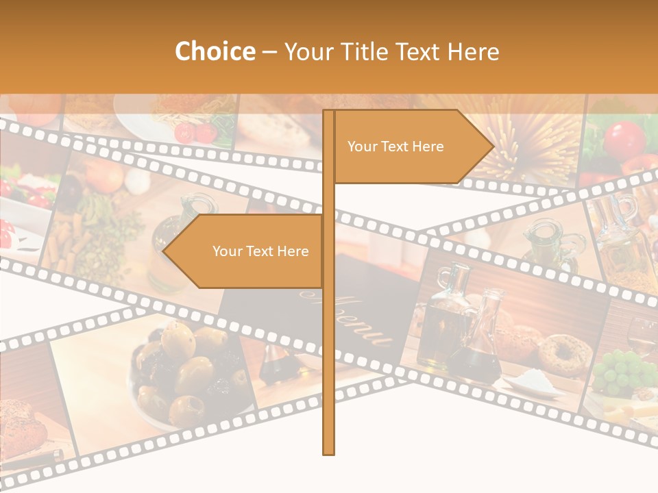 Italian Cooking Macro PowerPoint Template