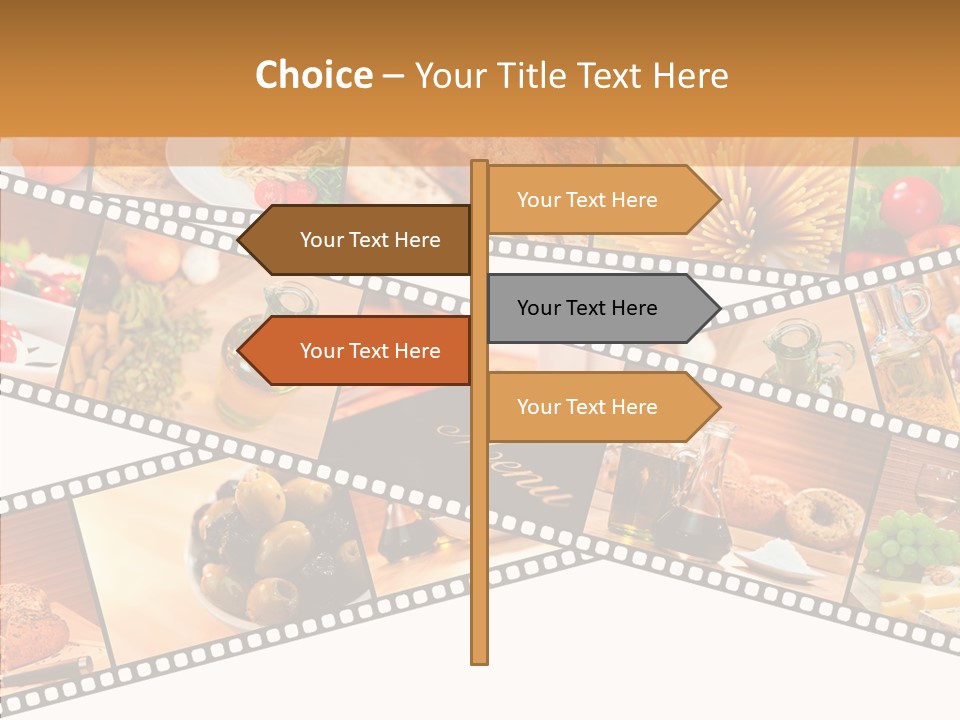 Italian Cooking Macro PowerPoint Template