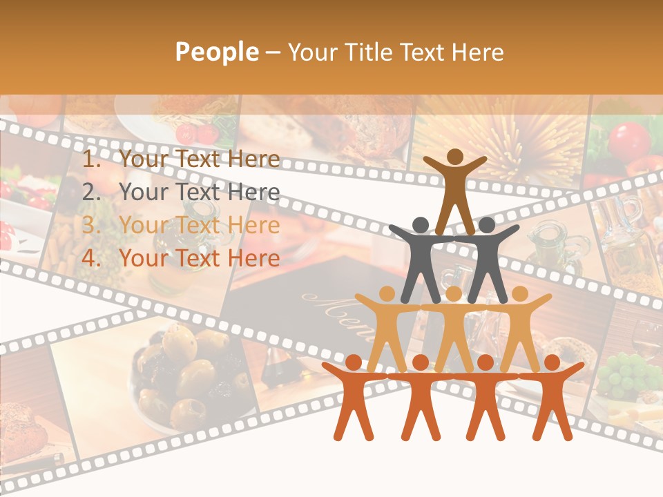 Italian Cooking Macro PowerPoint Template