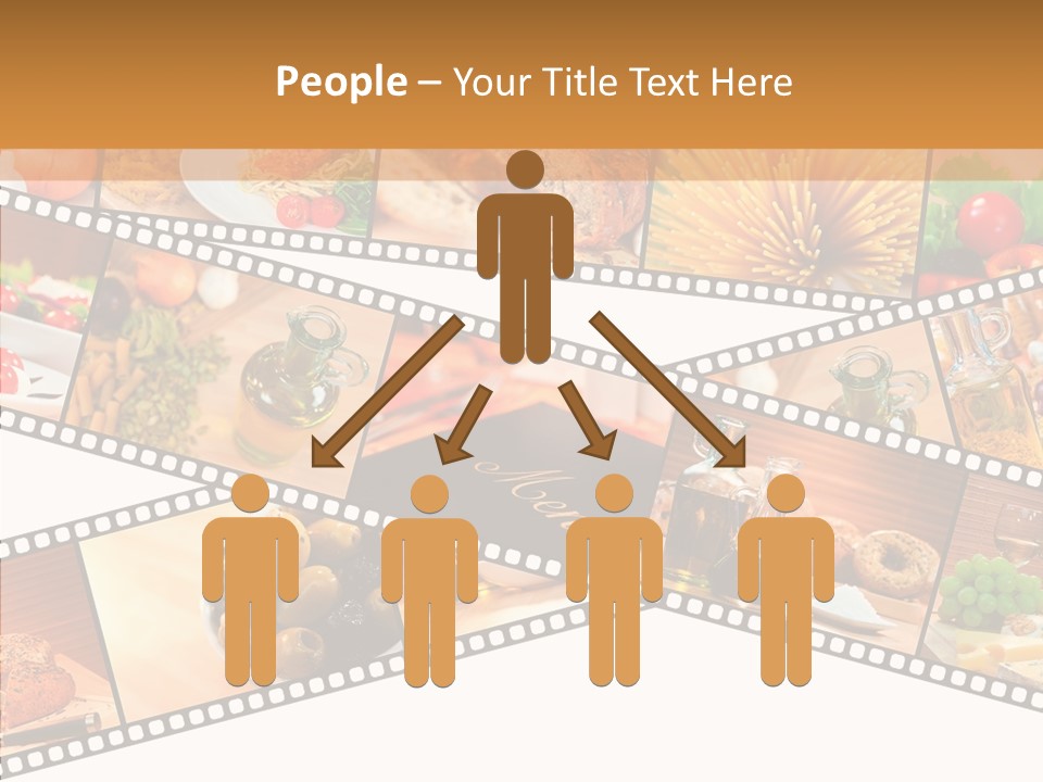 Italian Cooking Macro PowerPoint Template