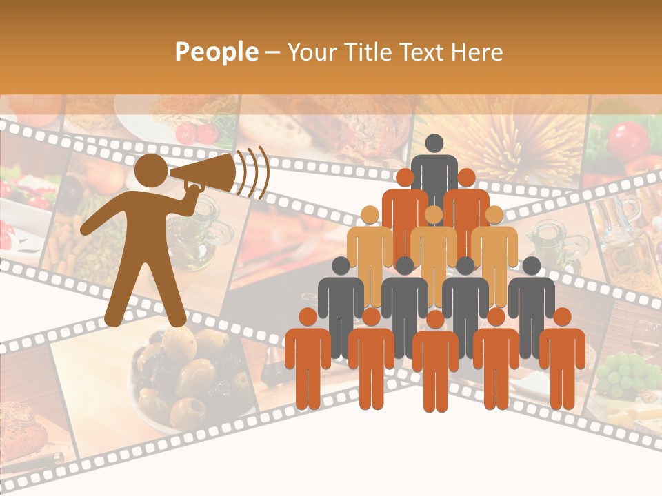 Italian Cooking Macro PowerPoint Template