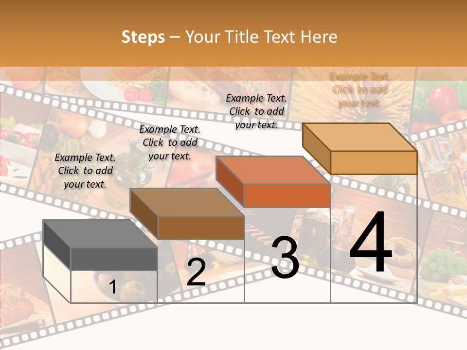 Italian Cooking Macro PowerPoint Template