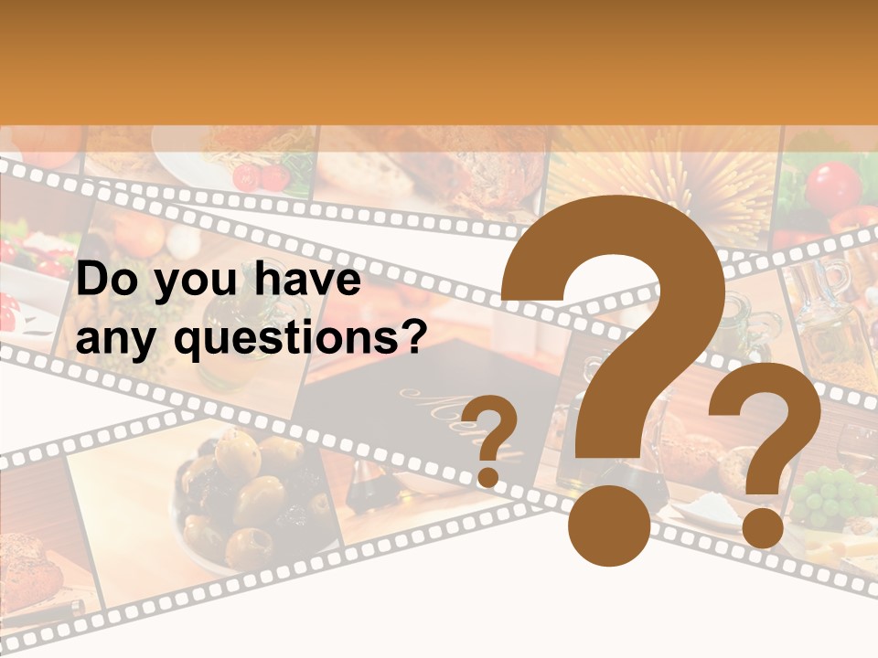 Italian Cooking Macro PowerPoint Template