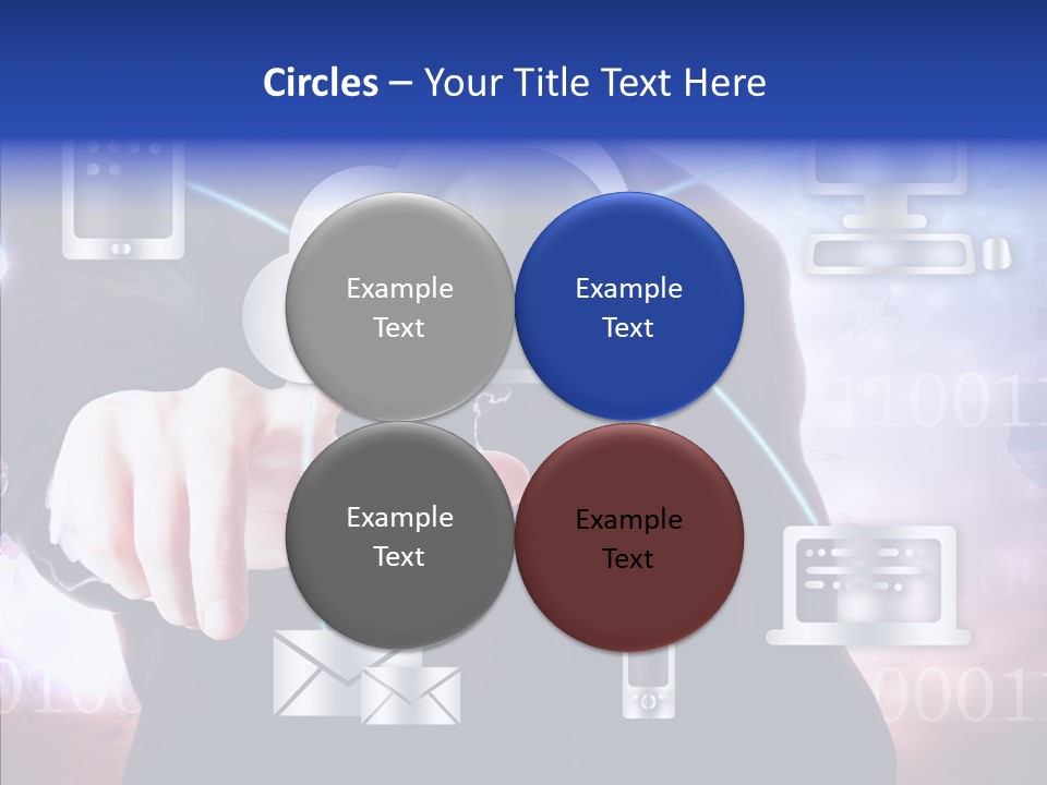 Internet One Computing PowerPoint Template