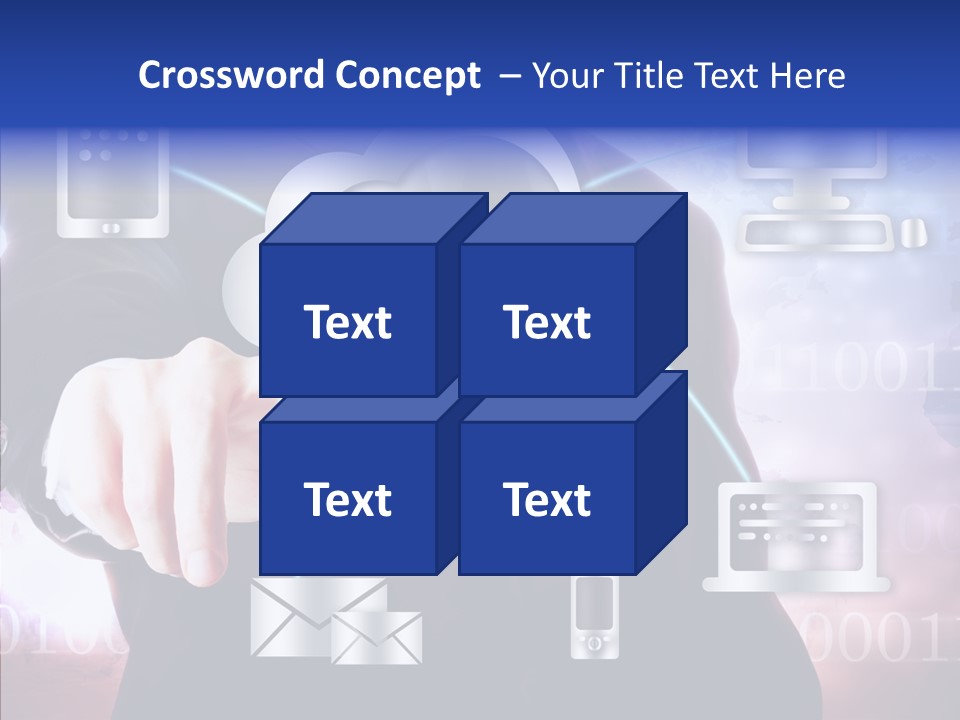 Internet One Computing PowerPoint Template