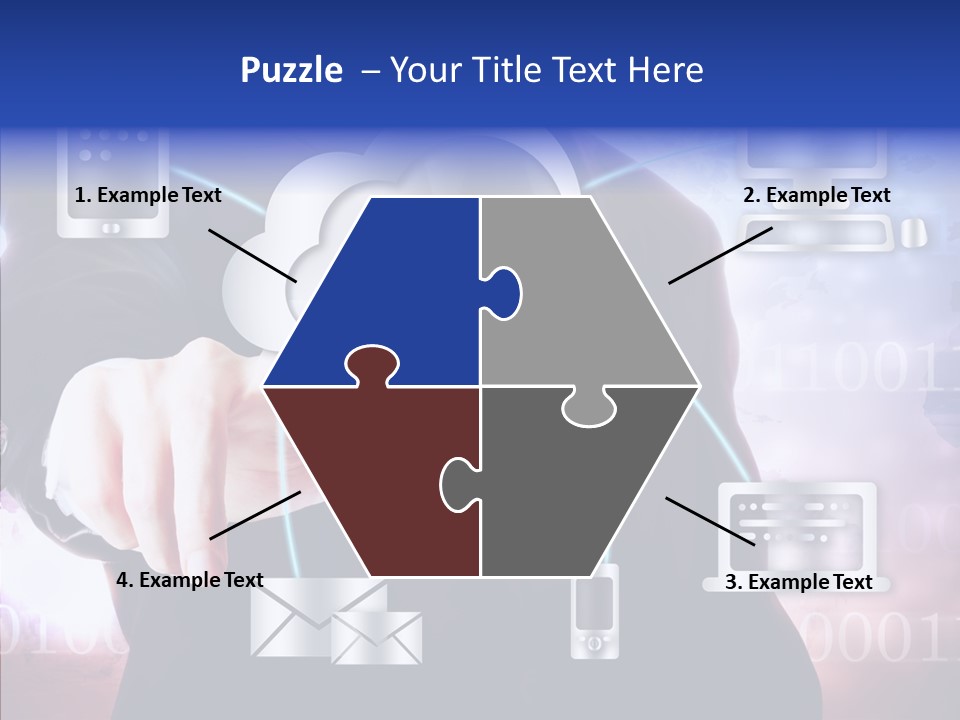 Internet One Computing PowerPoint Template