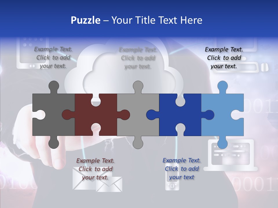 Internet One Computing PowerPoint Template