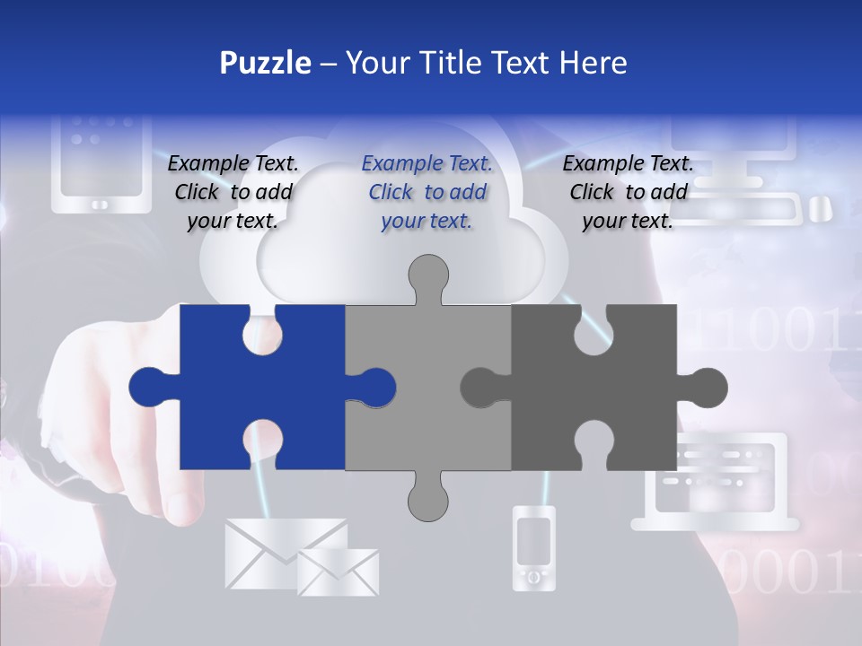 Internet One Computing PowerPoint Template