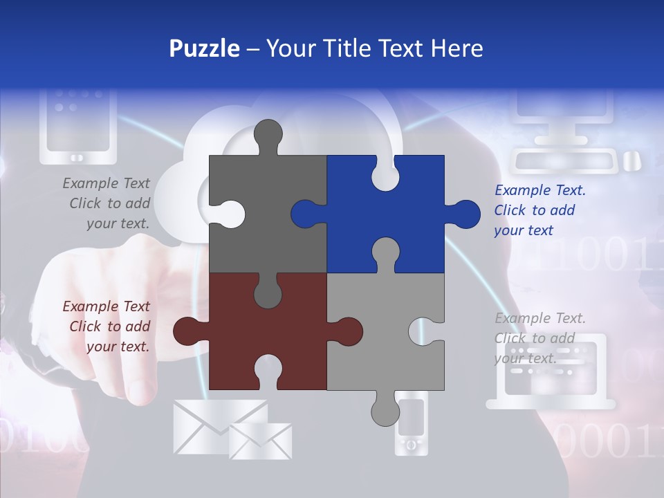 Internet One Computing PowerPoint Template