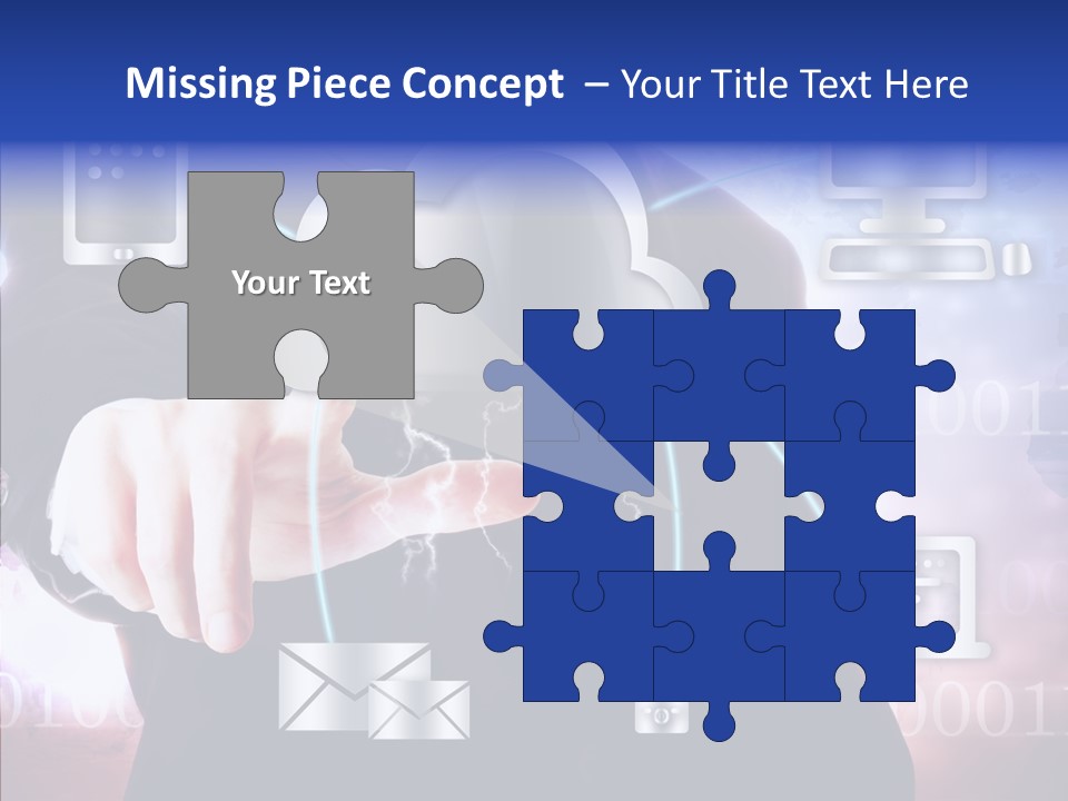 Internet One Computing PowerPoint Template