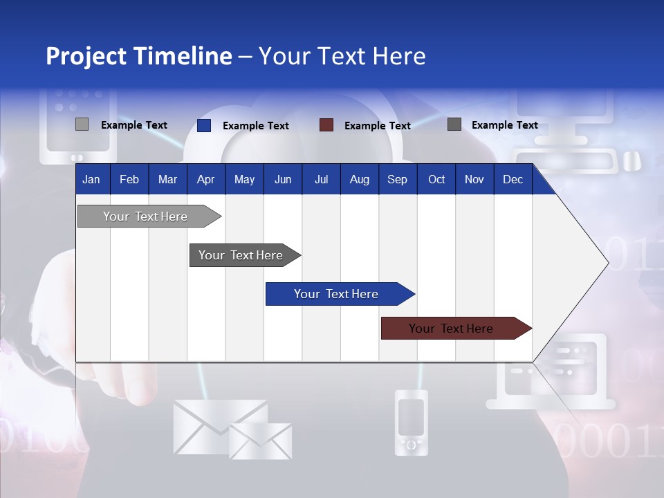 Internet One Computing PowerPoint Template