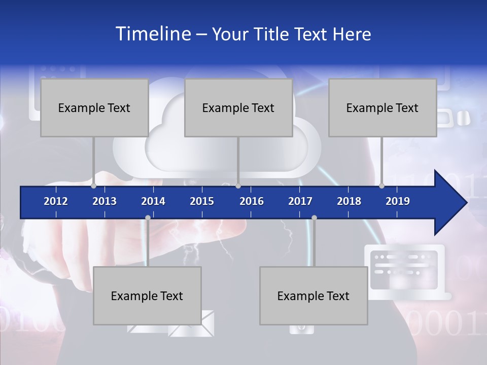 Internet One Computing PowerPoint Template