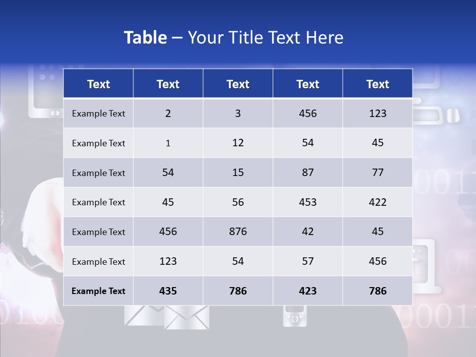 Internet One Computing PowerPoint Template