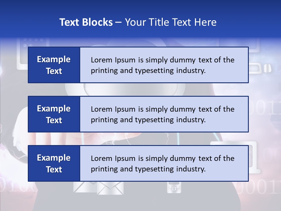 Internet One Computing PowerPoint Template