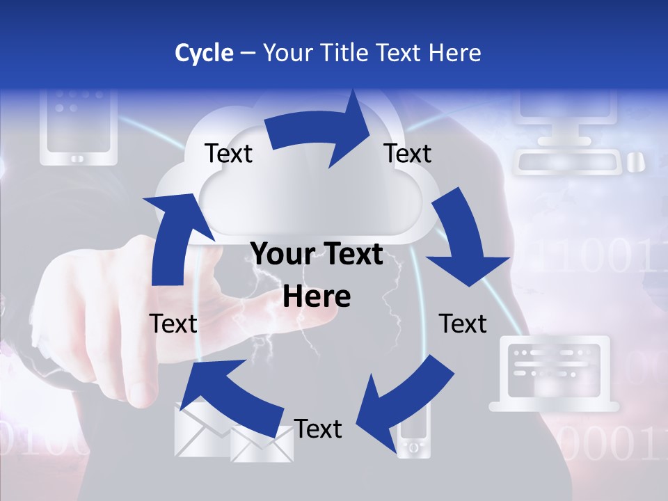 Internet One Computing PowerPoint Template