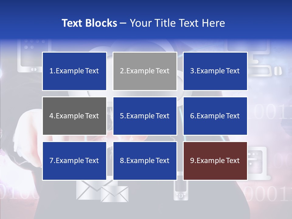 Internet One Computing PowerPoint Template