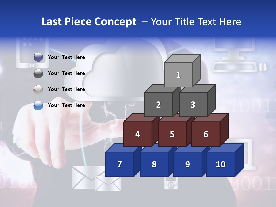 Internet One Computing PowerPoint Template