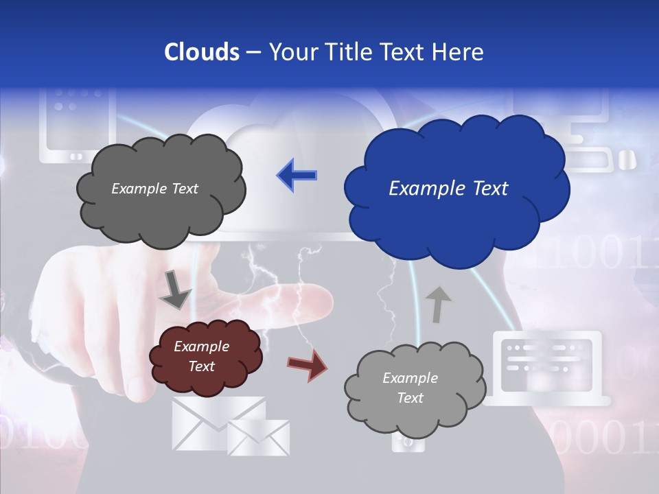 Internet One Computing PowerPoint Template