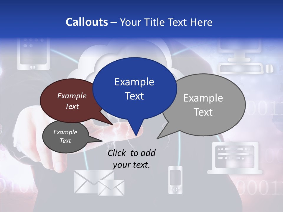 Internet One Computing PowerPoint Template