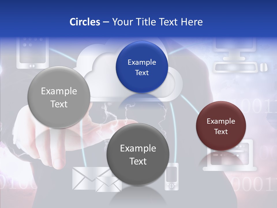 Internet One Computing PowerPoint Template